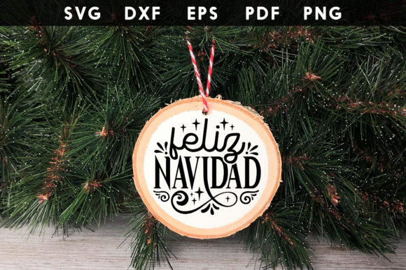 Feliz Navidad Ornament SVG Review