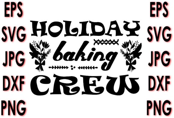 Holiday Baking Crew Embroidery Design Review