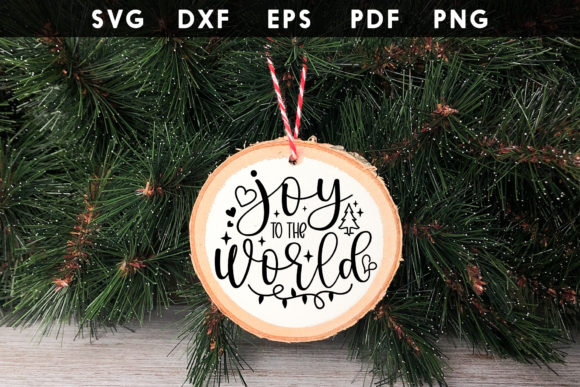 Joy to the World Ornament SVG Review