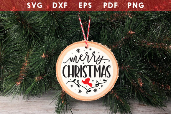 Merry Christmas Memorial Ornament SVG Review