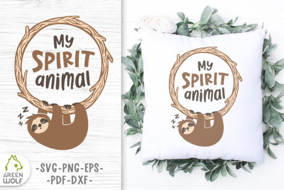 Sleeping Sloth Layered Svg Design Review